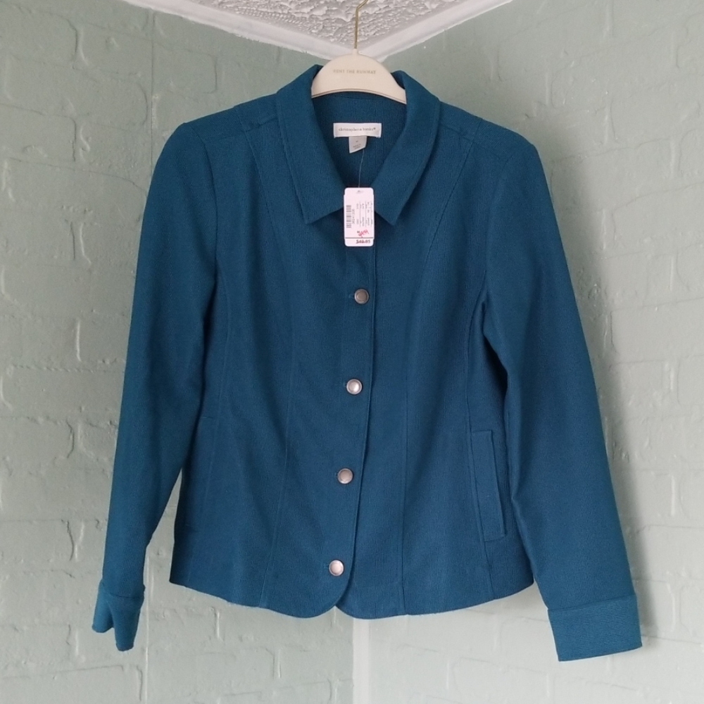 Stunning Turquoise Blazer